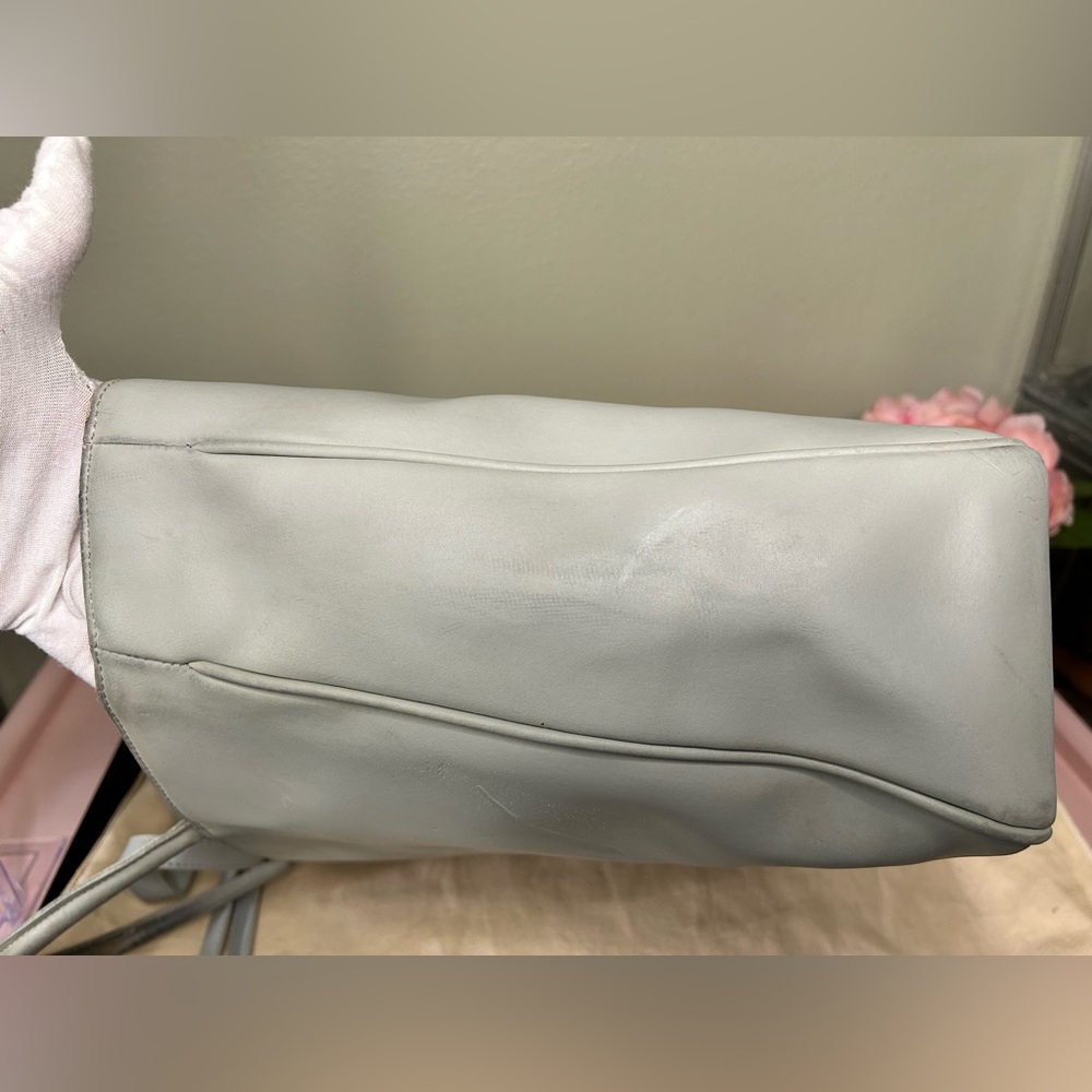 Authentic Furla Tote Bag in Light Gray - Picture 8 of 10